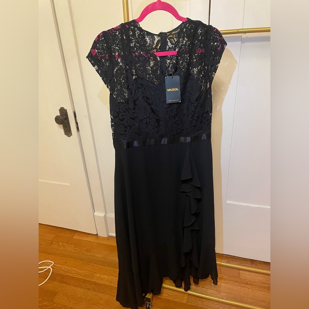XL black Miusol formal dress